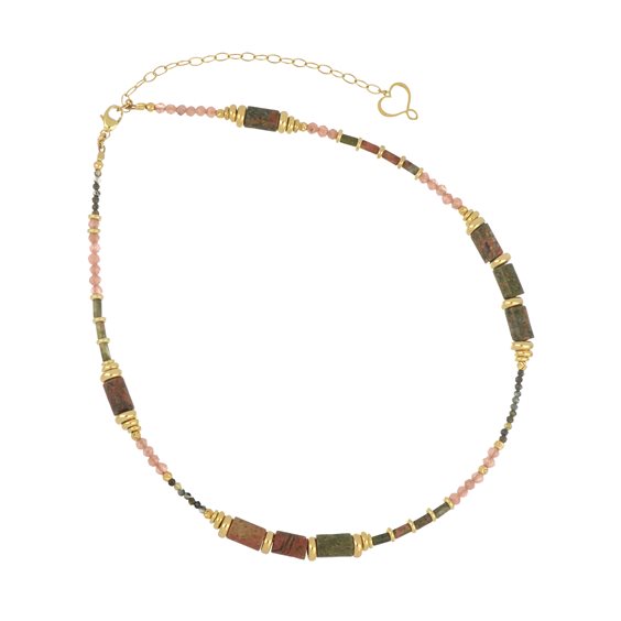 Collier Maman et Sophie Femme pietre in Argent GCISFUK - GCISFUK
